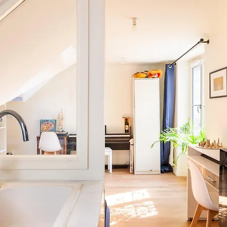 Apartman 112- Lovely In Le Marais Párizs